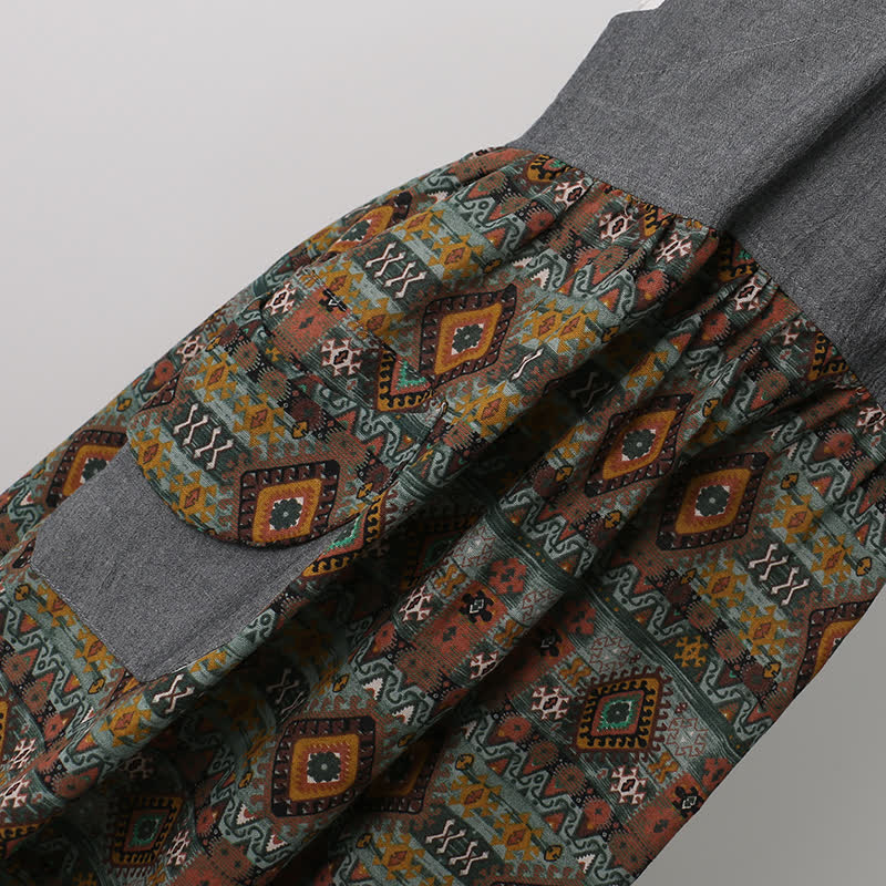 Vintage Pattern Home Kitchen Cotton Apron - image 8