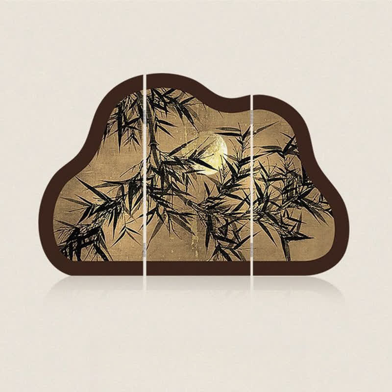 Floral Bird Foldable Screen Desktop Ornament - image 5