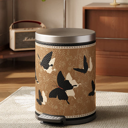 Rural Stainless Steel Leather Durable Trash Bin - image 20