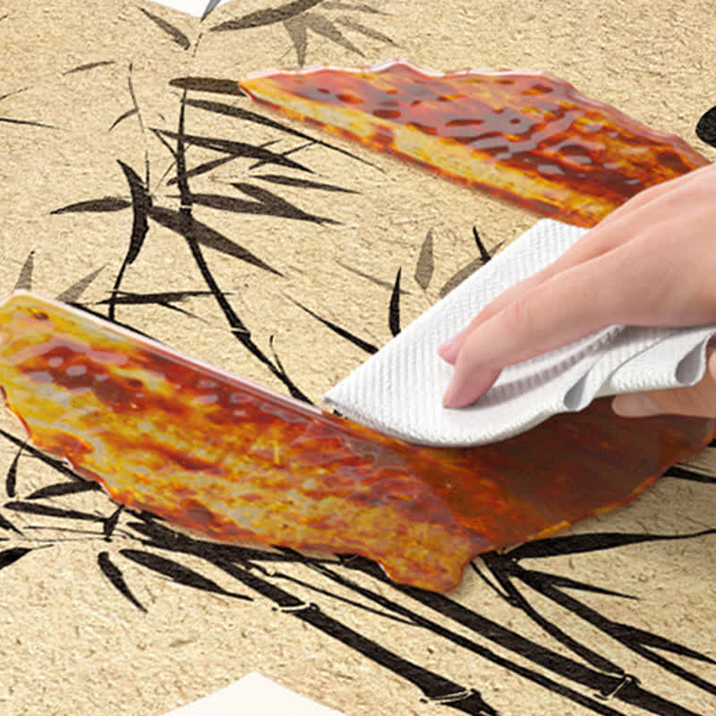 Floral Magpie Double Layer Trash Can - image 10