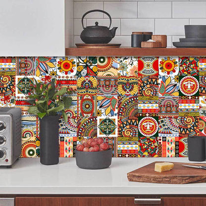 Moroccan Style Peel & Stick Wall Sticker - image 2