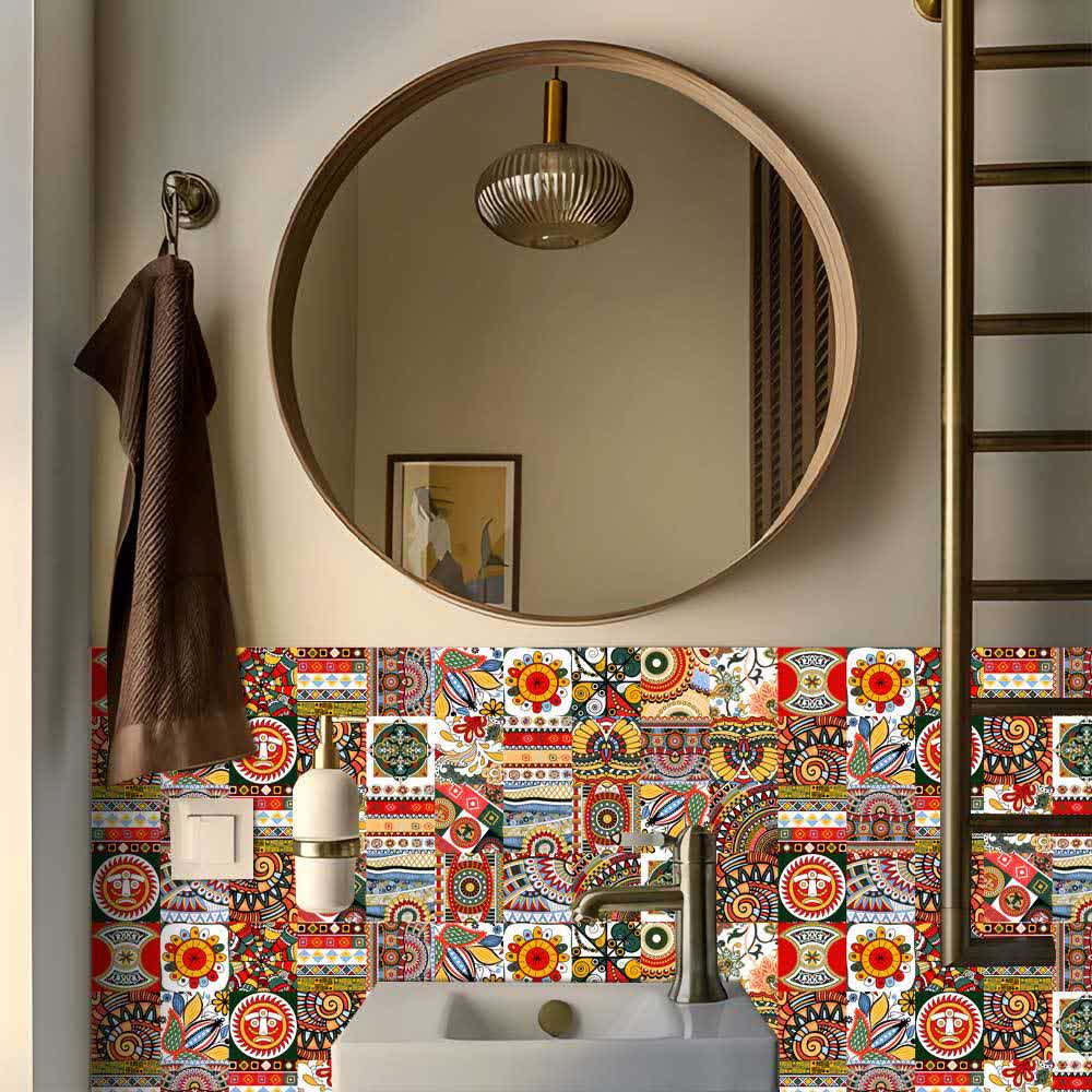Moroccan Style Peel & Stick Wall Sticker - image 4