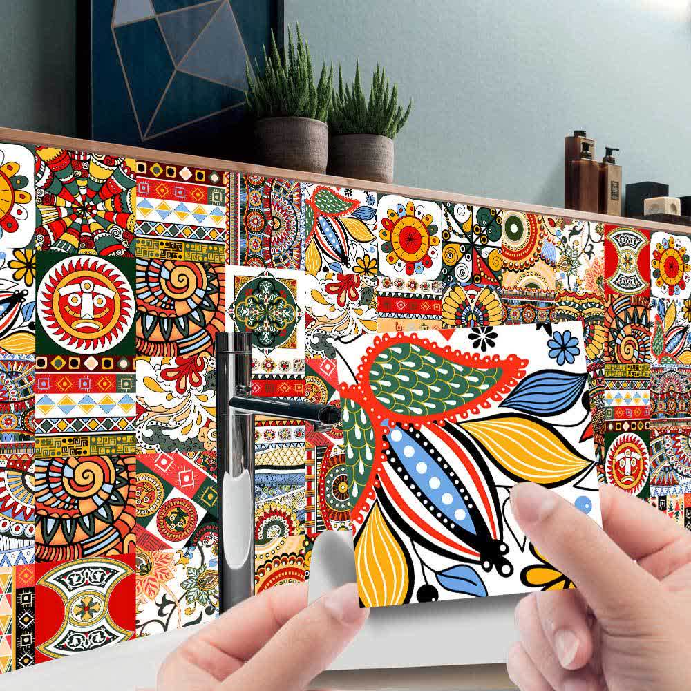 Moroccan Style Peel & Stick Wall Sticker - image 0