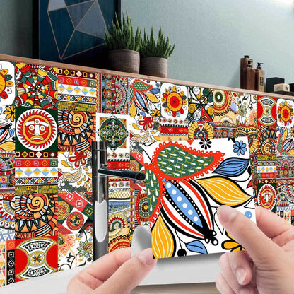 Moroccan Style Peel & Stick Wall Sticker - image 0
