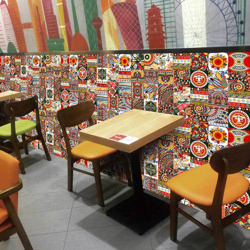 Moroccan Style Peel & Stick Wall Sticker - image 6