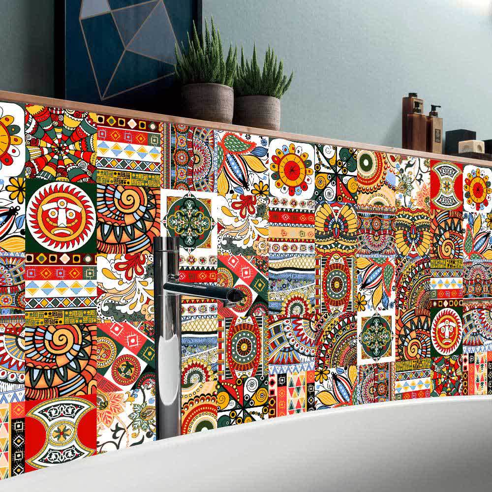 Moroccan Style Peel & Stick Wall Sticker - image 5