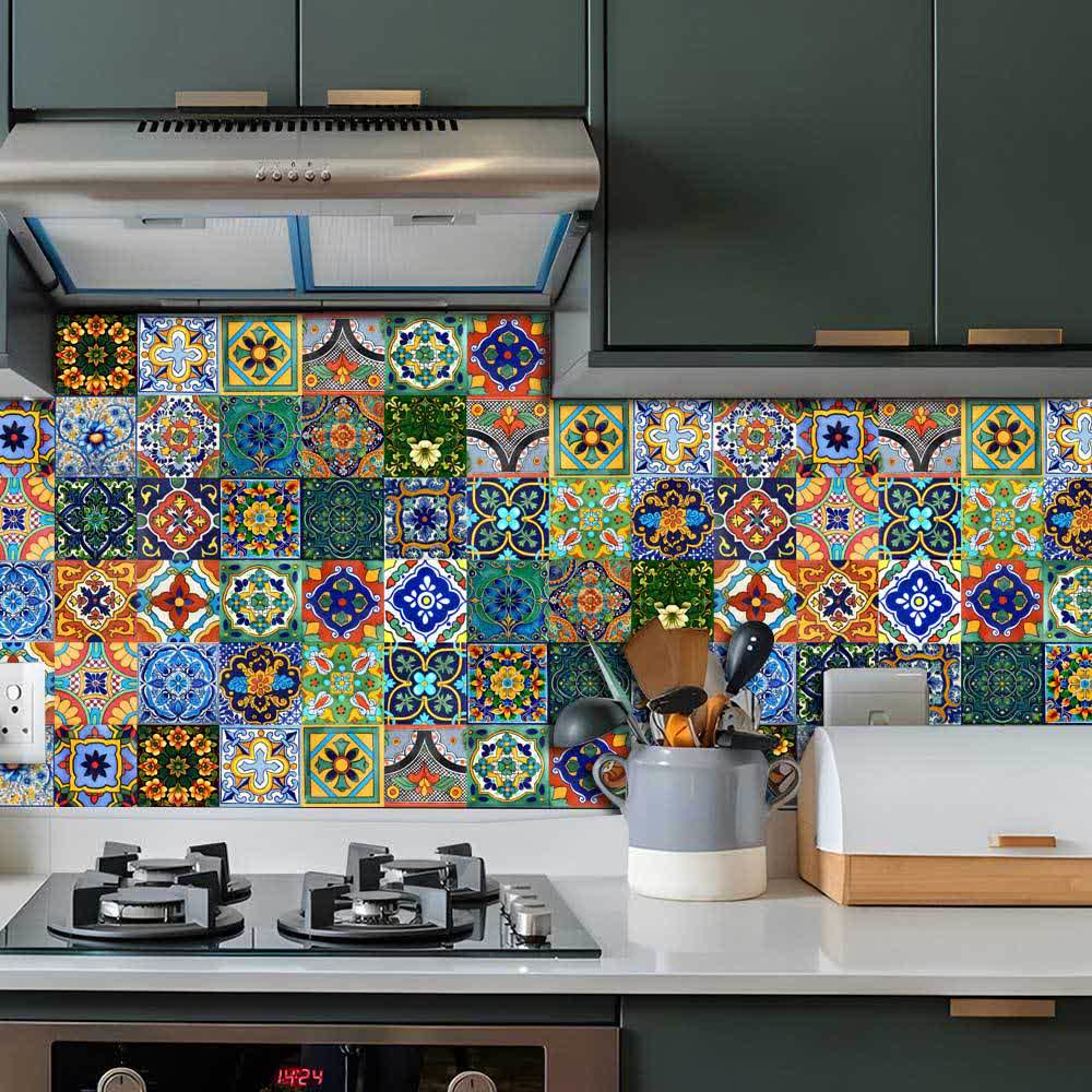 Moroccan Style DIY Wall Tile Stickers - image 1