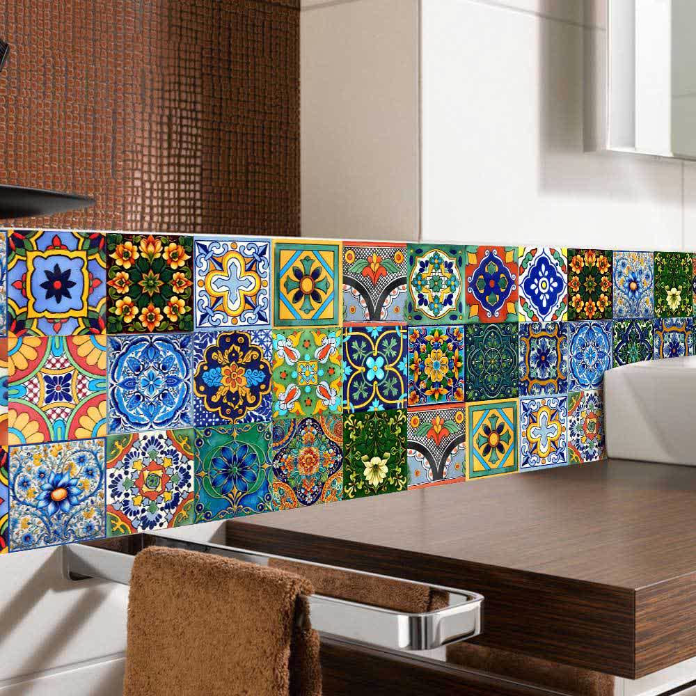 Moroccan Style DIY Wall Tile Stickers - image 2