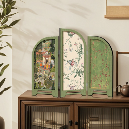 Rural Foldable Screen Home Decor Ornament - C - 3PCS - 13"W x 11"H - image 6