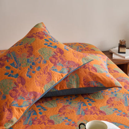 Yarn-dyed Jacquard Cotton Gauze Breathable Fitted Sheet - image 7