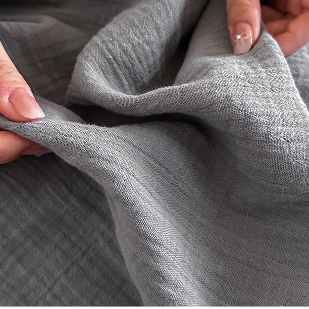 Simple Solid Color Tassel Cotton Gauze Blanket - image 10