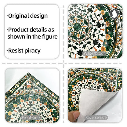Moroccan Style DIY Peel & Stick Wall Tile Stickers - image 7