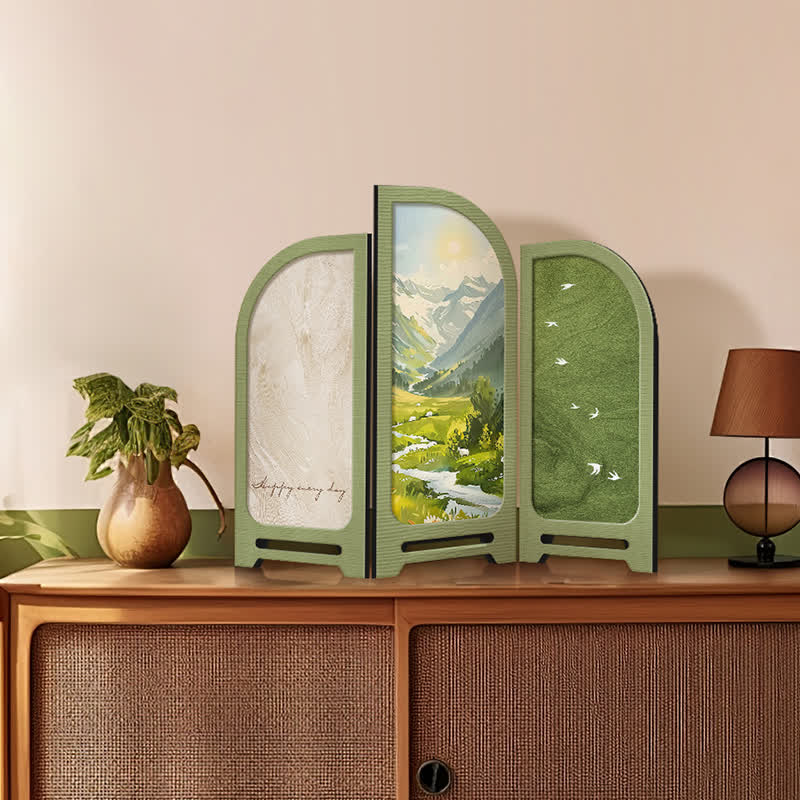 Pastoral Landscape Foldable Desktop Ornament - image 2