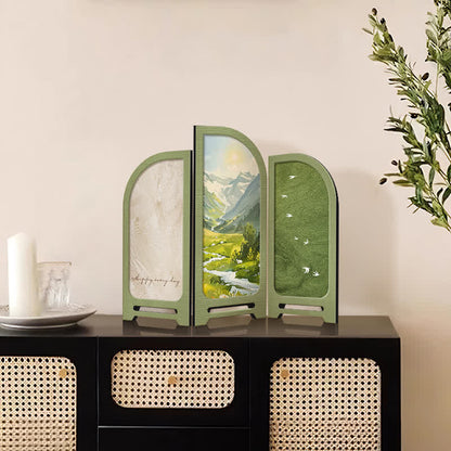 Pastoral Landscape Foldable Desktop Ornament - image 1