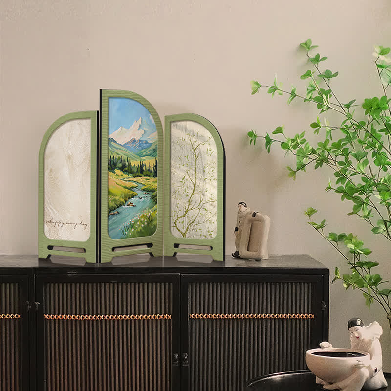 Pastoral Landscape Foldable Desktop Ornament - image 4