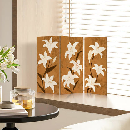 Floral Acrylic Foldable Desktop Ornament - A - 2PCS - 11"W x 9"H  - image 0