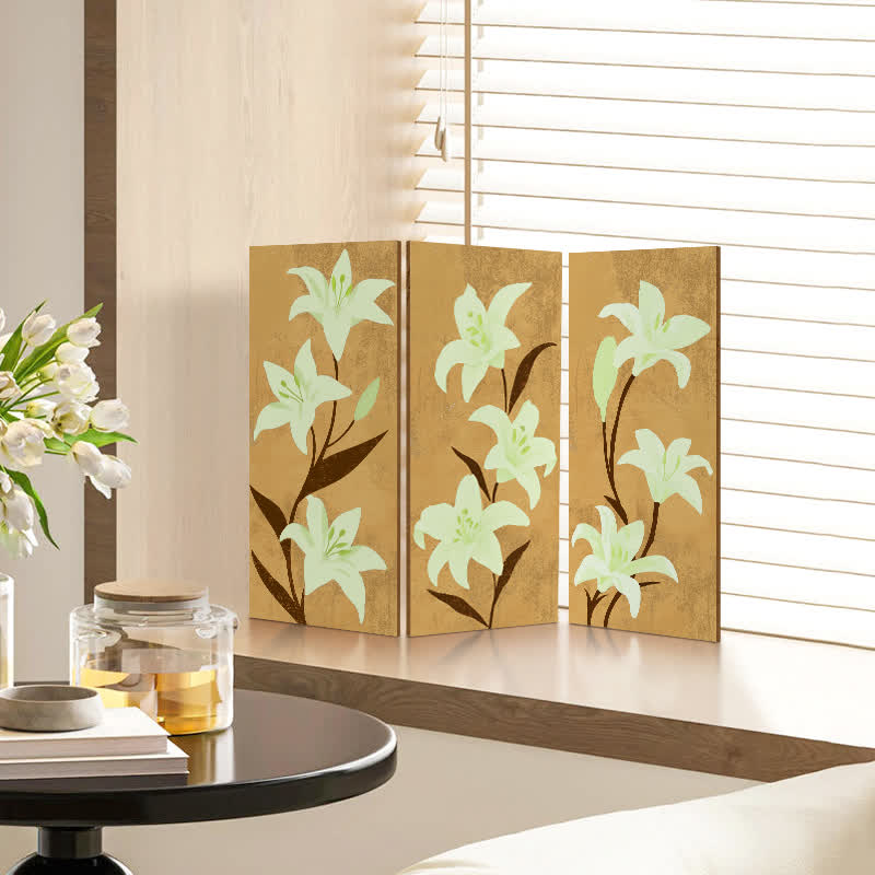 Floral Acrylic Foldable Desktop Ornament - C - 2PCS - 11"W x 9"H  - image 2