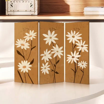 Floral Acrylic Foldable Desktop Ornament - D - 2PCS - 11"W x 9"H  - image 3