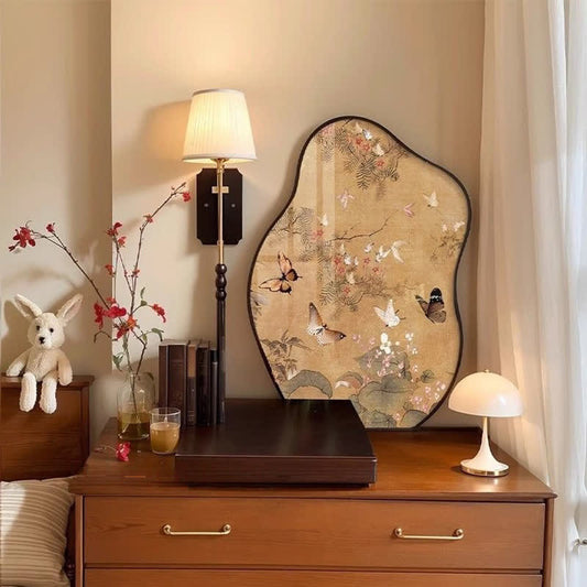 Rural Butterfly Desktop Decoration Painting - Set (A+B) - 2PCS - 8"W x 10"H - image 0