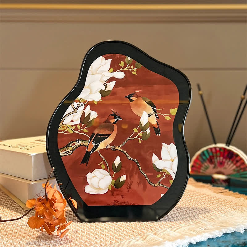 Floral Magpie Home Decor Ornament - image 2