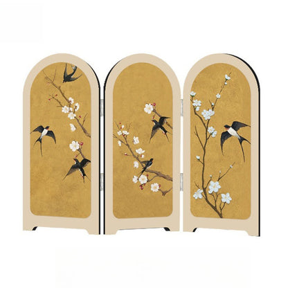 Flying Bird Floral Foldable Home Decor Ornament - Set（B+C） - 2PCS - 16"W x 12"H - image 6