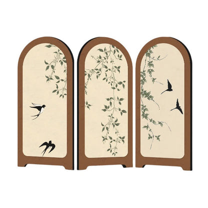 Foldable Home Decor Floral Bird Ornament - image 2