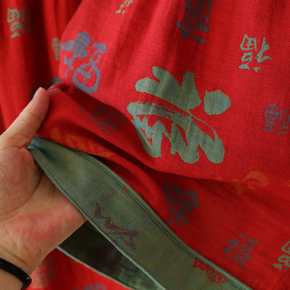 Yarn-dyed Retro Cotton Gauze Pajama Set(3PCS) - image 6