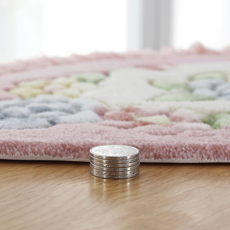 Floral Tassel Non-Slip Stair Treads Carpet - image 12