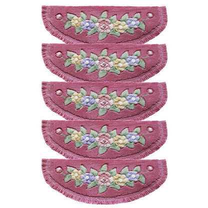 Floral Tassel Non-Slip Stair Treads Carpet - image 19