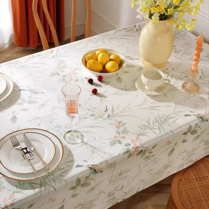 Pastoral Magpie Waterproof Anti-wrinkle Tablecloth - image 5