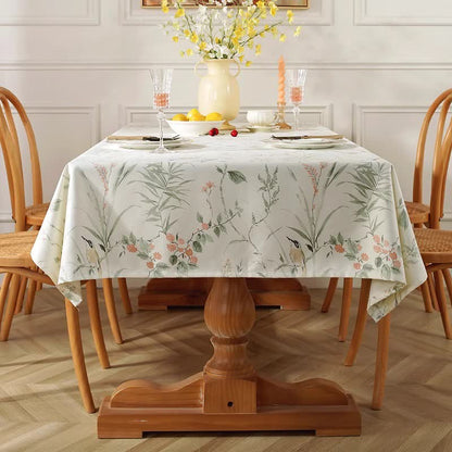 Pastoral Magpie Waterproof Anti-wrinkle Tablecloth - image 1