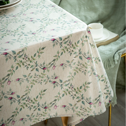 Pastoral Style Waterproof Soft Tablecloth - image 5