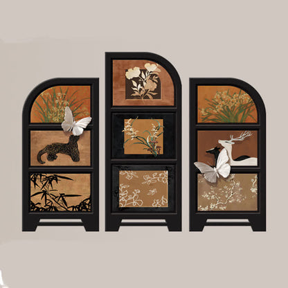 Rural Retro Foldable Screen Desktop Ornament - image 2
