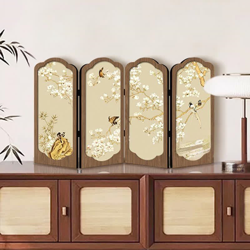 Retro Floral Foldable Desktop Ornament - image 2