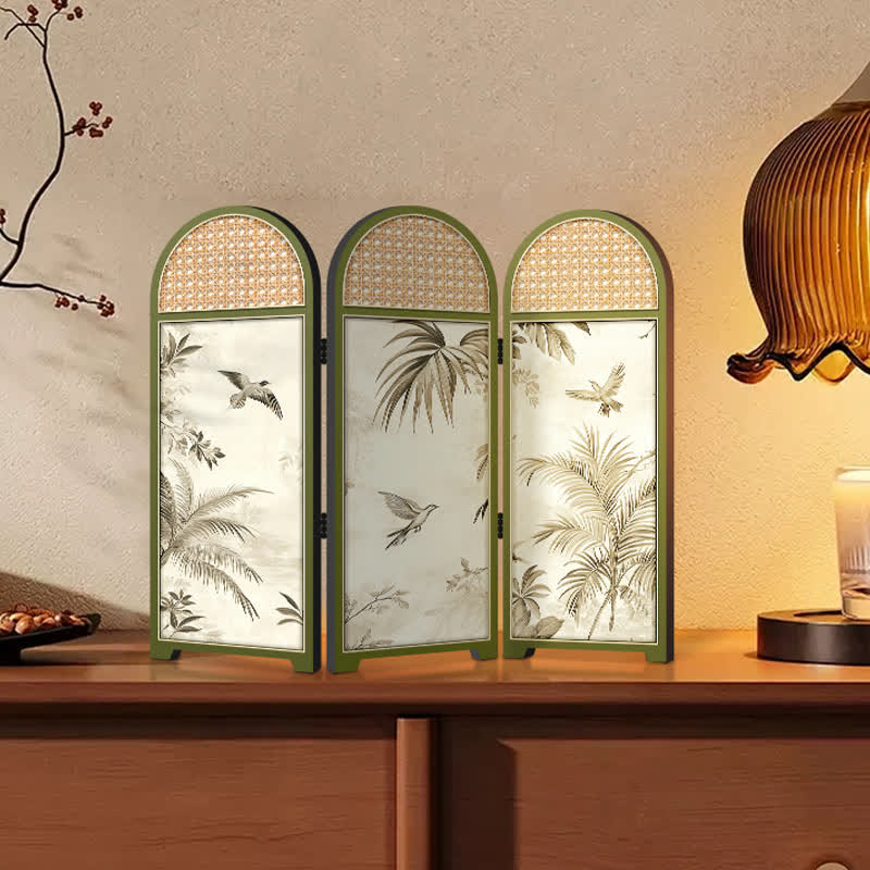 Wooden Flying Bird Foldable Desktop Ornament - image 1