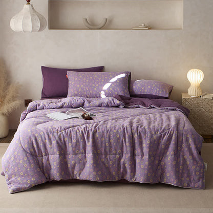 Cotton Gauze Refresh Floral Comfy Bedding - Bedding Set - Queen - image 0