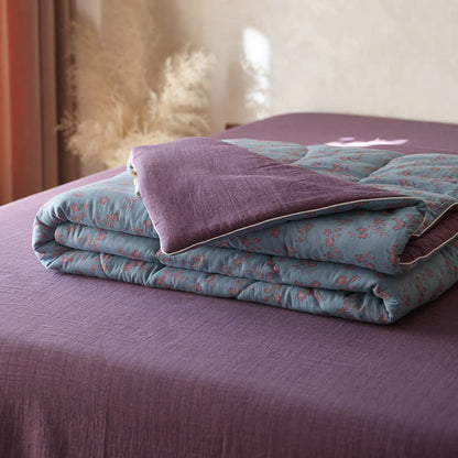 Cotton Gauze Comfy Breathable Floral Bedding - image 3