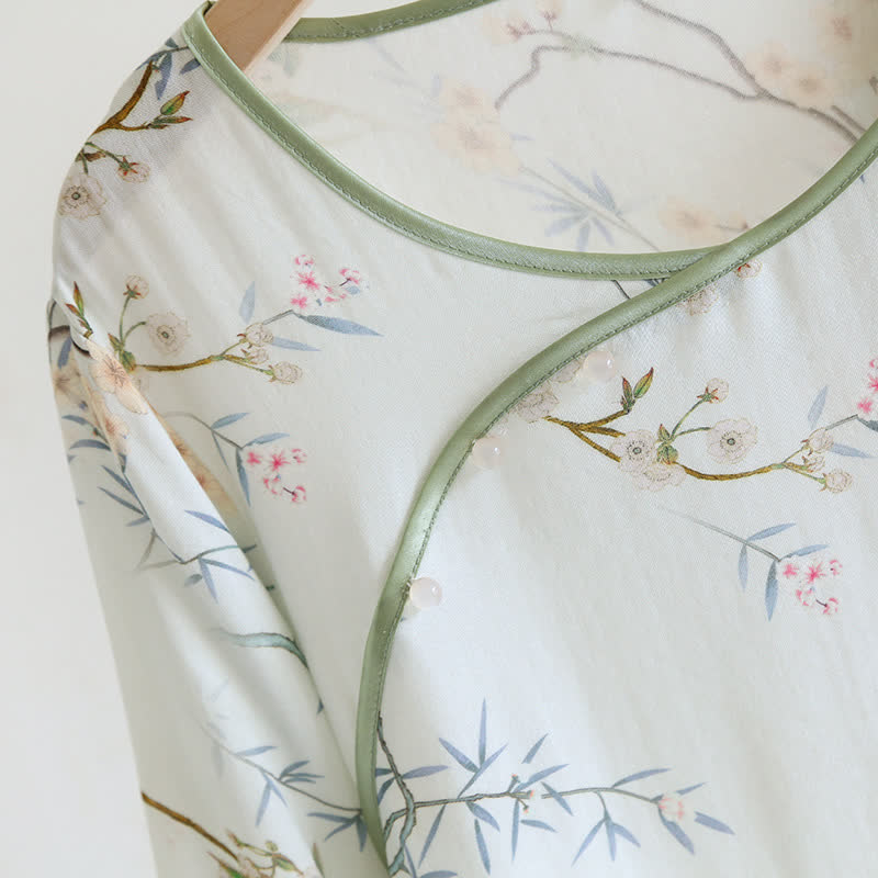 Double Layer Gauze Rural Comfy Nightwear - image 4