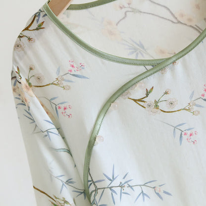 Double Layer Gauze Rural Comfy Nightwear - image 4