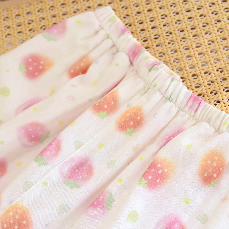 Refresh Strawberry Cotton Gauze Nightwear - image 7
