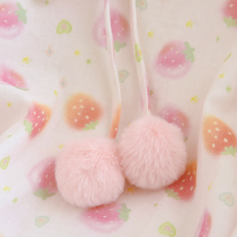 Refresh Strawberry Cotton Gauze Nightwear - image 4