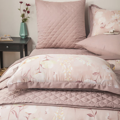 Lyocell Fiber Quilted Floral Bedding - image 3