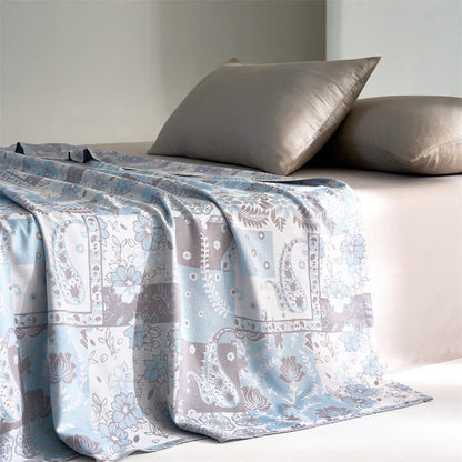 Paisley Lyocell Fiber Lightweight Soft Quilt - Queen - image 0