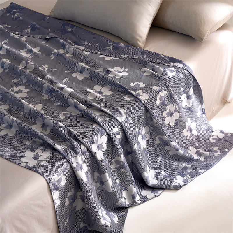 Lyocell Fiber Retro Flower Breathable Quilt - image 5