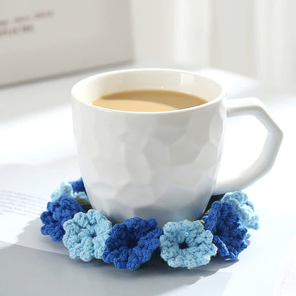 Handmade Lily of the Valley Crochet Coaster - image 9