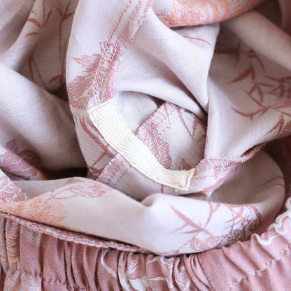 Vintage Floral Bamboo Cotton Pajama Set - image 11