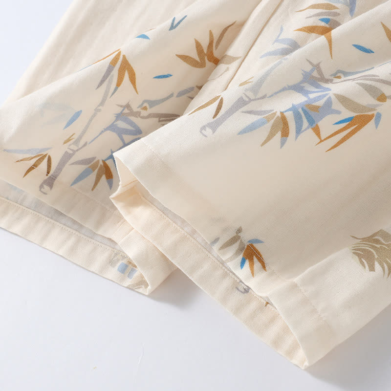 Bamboo Cotton Gauze Long Sleeve Loungewear Set - image 5