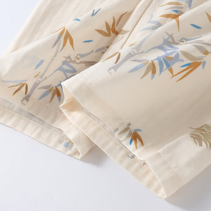 Bamboo Cotton Gauze Long Sleeve Loungewear Set - image 5