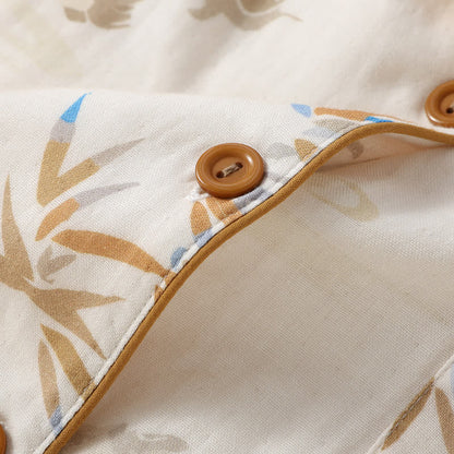 Bamboo Cotton Gauze Long Sleeve Loungewear Set - image 7