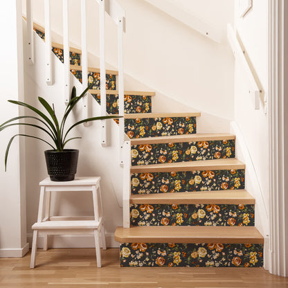 Rural Rose Self-Adhesive Stair Risers Stickers - image 2
